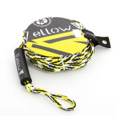 VETUS Tow rope for iFuntubes with floater for 2 persons - black / yellow / white YVTOWRO2